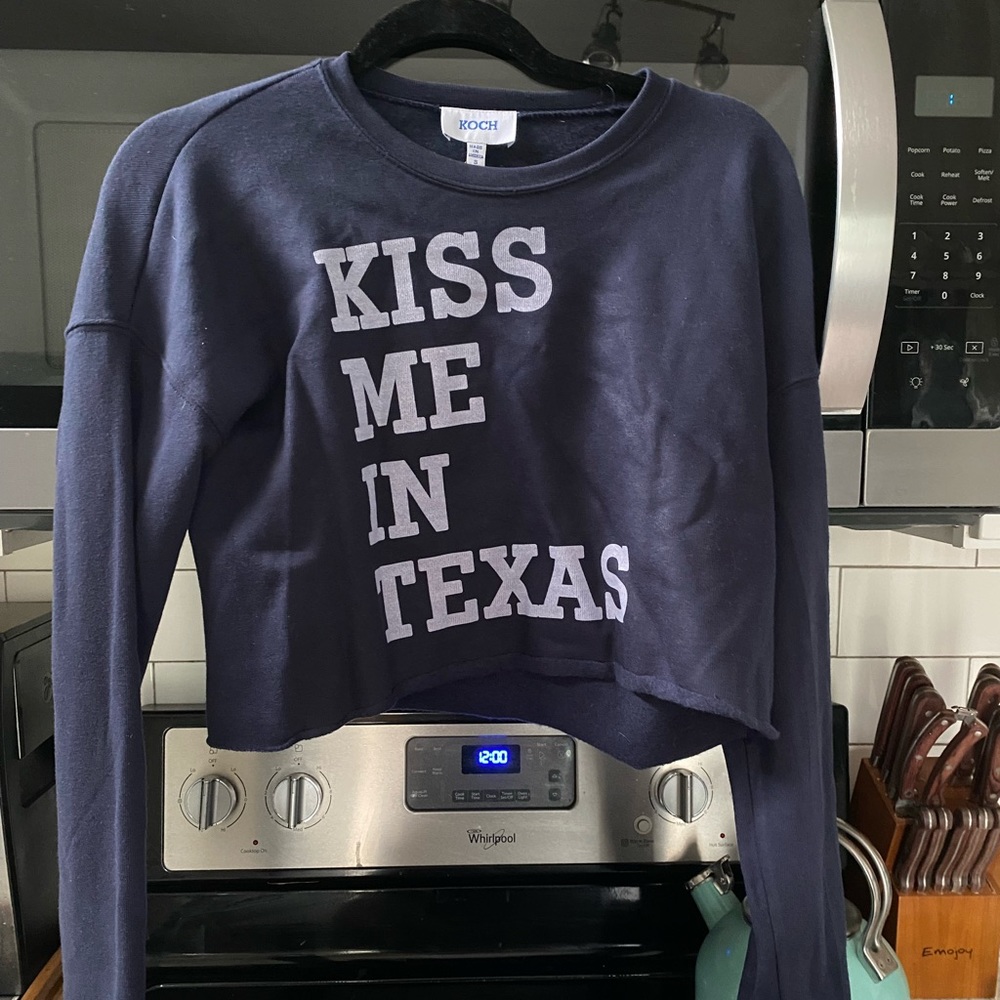 Never Worn KOCH crop top